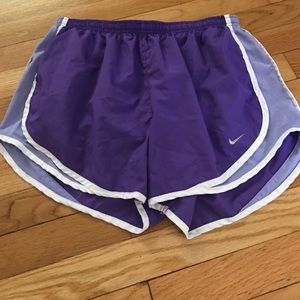 Purple Nike Tempo Shorts